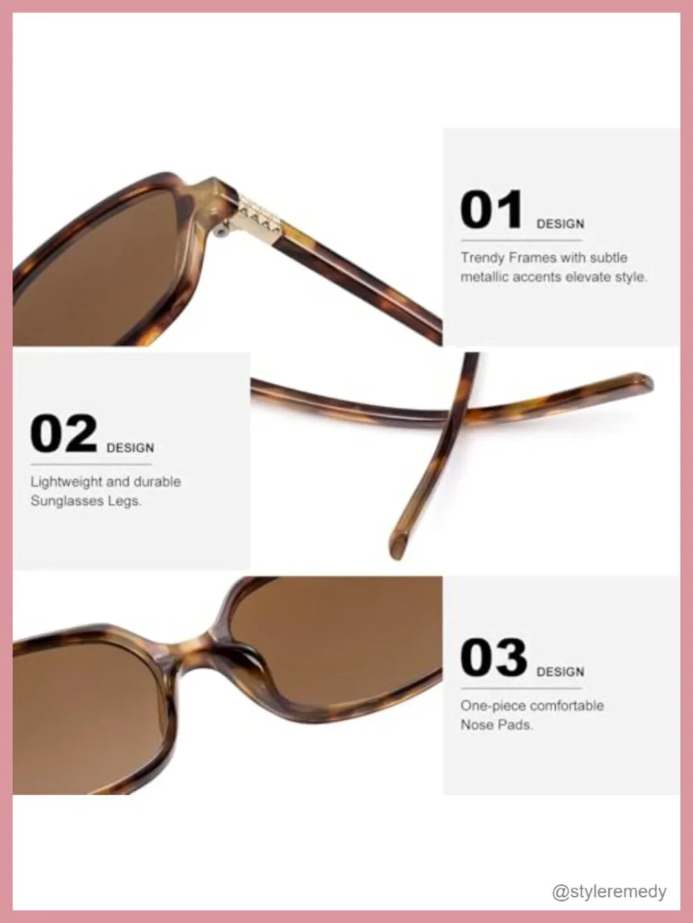 Trendy Rectangle Sunglasses for Women Men Retro 90s Square Shades Y2K UV